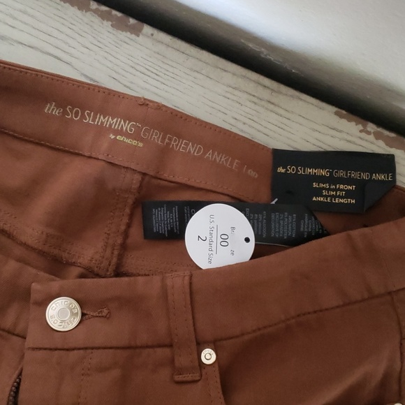 Chico's ankle length girlfriend jeans. - Picture 6 of 8